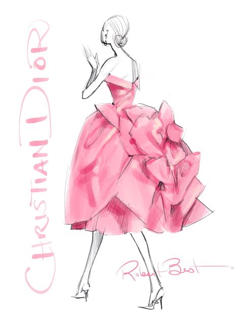 dior sketches.